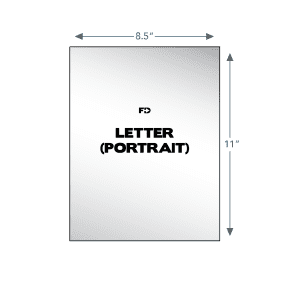 custom ncr business form letter portrait 8.5 x 11