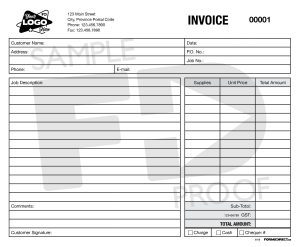 Invoice | INV6 Customizable Form Template