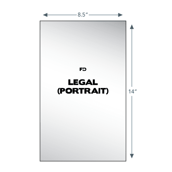 custom ncr business form legal portrait 8.5 x 14