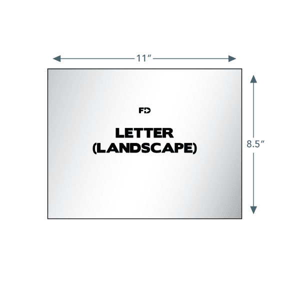 custom ncr business form letter landscape 11 x 8.5