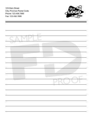 Pocket Lined Notepad 4.25 x 5.5